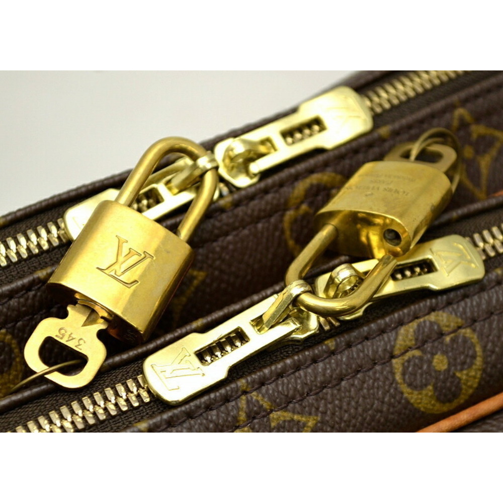 Louis Vuitton Canvas Reporter Crossbody GM Brown Monogram Bag - Picture 8 of 9